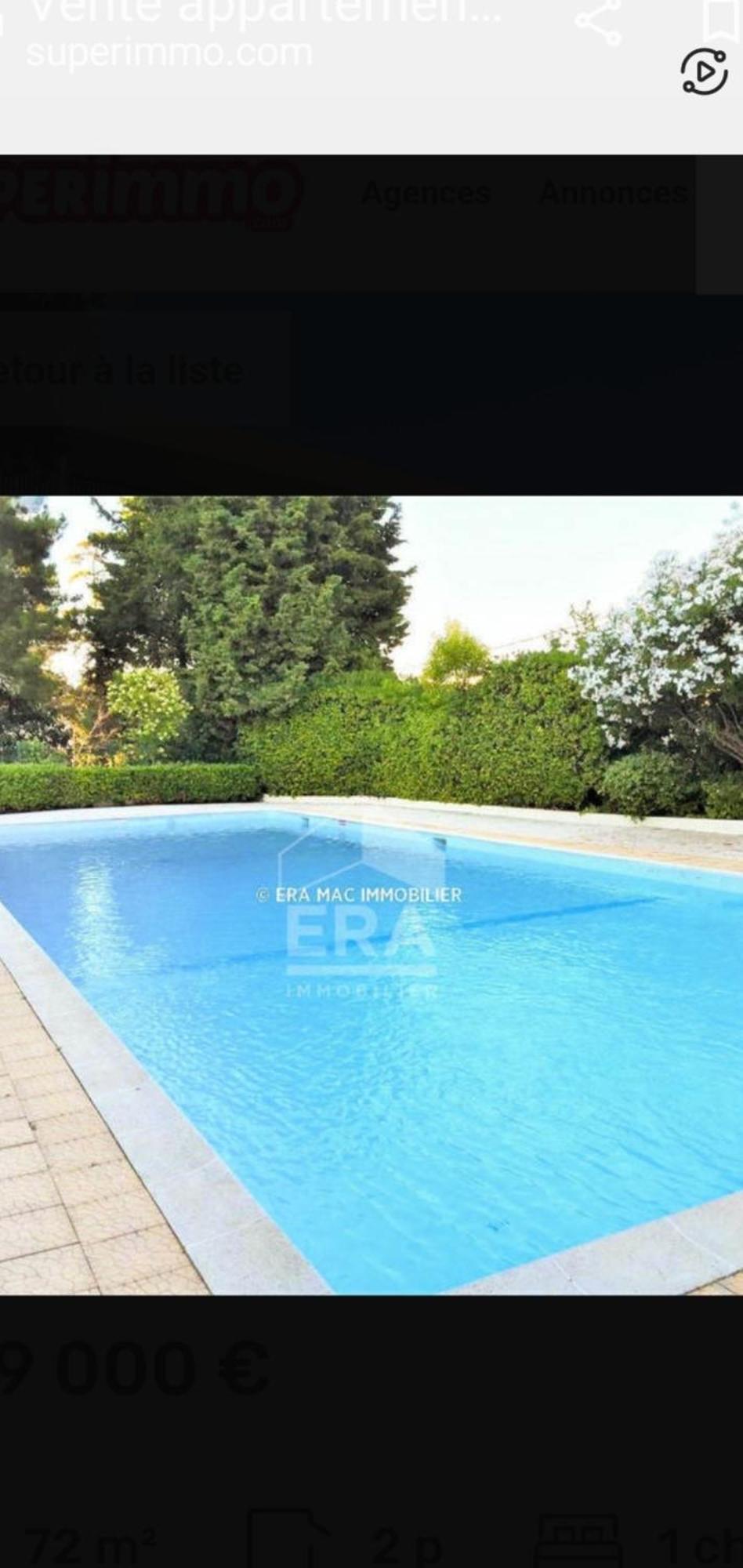 Spacieux 2 Pieces Terrasse Et Piscine Cannes Zewnętrze zdjęcie